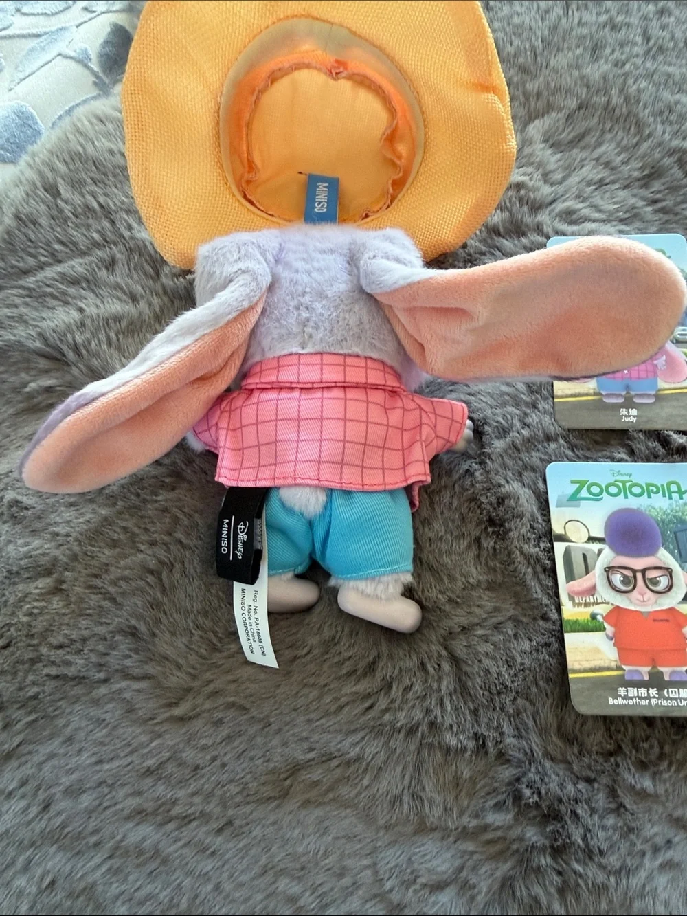 Zootopia Miniso Keychain Duo - Judy and Bellwether